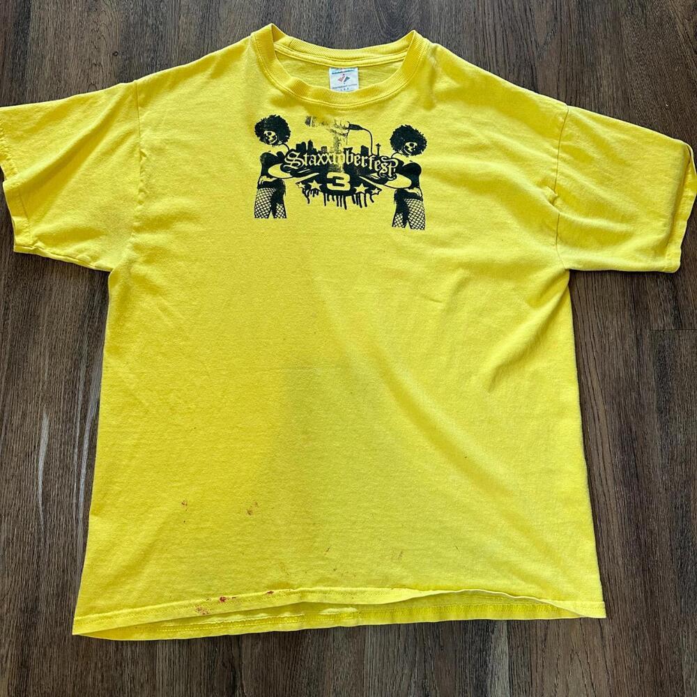 Y2k Screen Printed Shirt Size